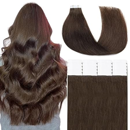 VINBAO Tape In Hair Extensions Remy Human Hair Invisible