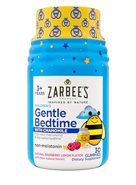 Zarbee's Melatonin-Free Gentle Bedtime Gummies for Kids -
