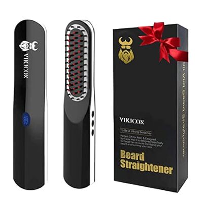 Beard Straightener， Beard Straightening Comb with Cordles