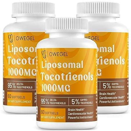 Liposomal Tocotrienols 1000mg - High Bioavailability Vita