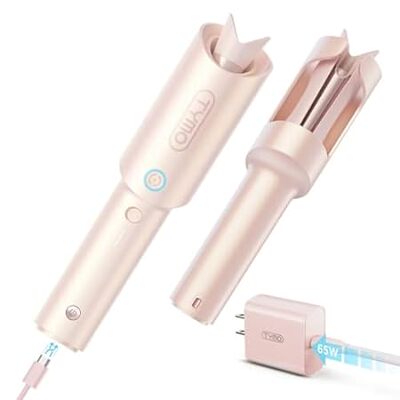 TYMO Curlgo Cordless Automatic Curling Iron - Rotating Cu