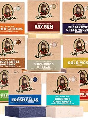 Dr. Squatch Men's Bar Soap Gift Set (10 Bars) – Men's Nat