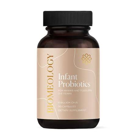 Biomeology Infant Probiotic Powder with Organic Ingredien
