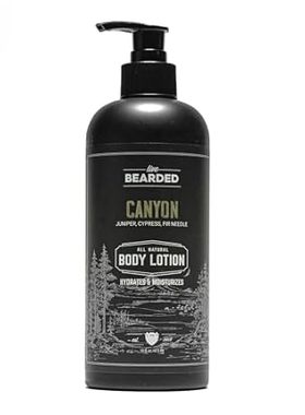 Live Bearded Premium Men's Body Lotion - All-Natural Hydr