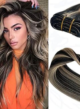 Sew in Hair Weft Bundles 16 Inch 100g Straight Weave Hair