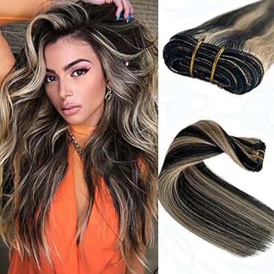 Sew in Hair Weft Bundles 16 Inch 100g Straight Weave Hair