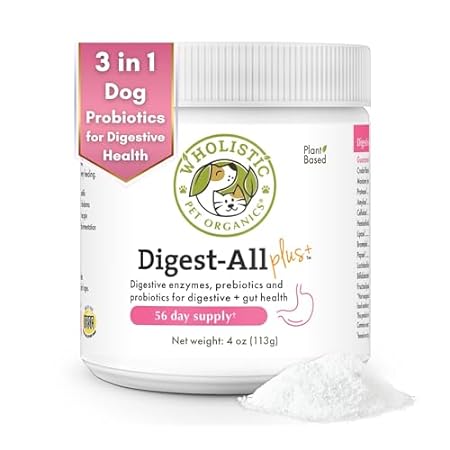 Wholistic Pet Organics: Dog Probiotics and Digestive Enzy