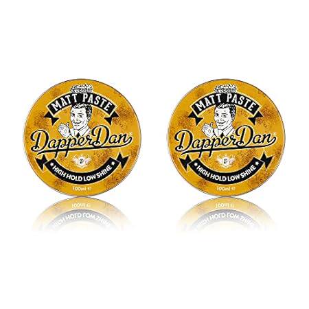 Dapper Dan Matt Paste， High Hold Low Shine Hair Paste for