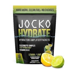 Jocko Fuel Hydrate Electrolytes Powder Packets No Sugar -