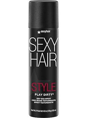 SexyHair Style Play Dirty Dry Wax Spray | Body and Dimens