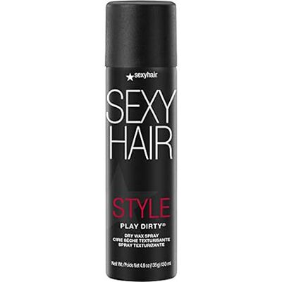 SexyHair Style Play Dirty Dry Wax Spray | Body and Dimens