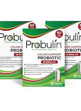 Probulin Colon Support Probiotic + Prebiotic Supplement f