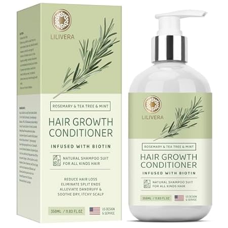Rosemary Hair Growth Conditioner: Hair Thickening Conditi