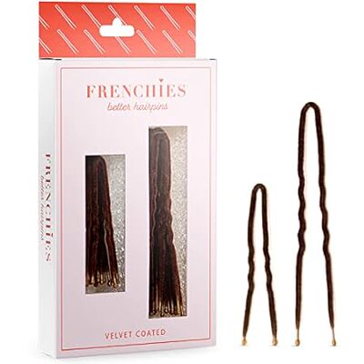 Frenchies Ultra Flocked Extra Soft French Twist Hair Pins