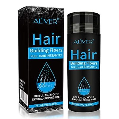 Hair Fibers for Thinning Hair，Undetectable Natural Formul