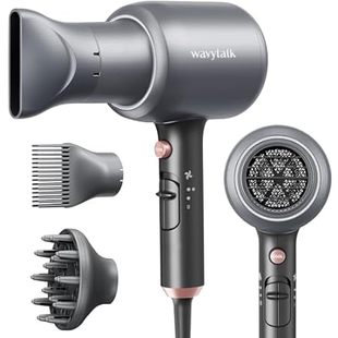 Wavytalk Ionic Hair Blow Dryer with Diffuser for Curly Ha