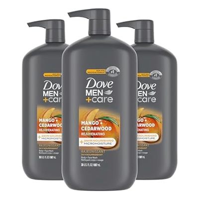 DOVE MEN + CARE Body and Face Wash Rejuvenating Mango + C