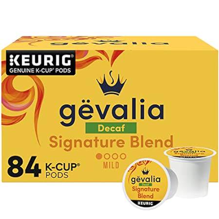 Gevalia Signature Blend Decaf Mild Light Roast K-Cup Coff