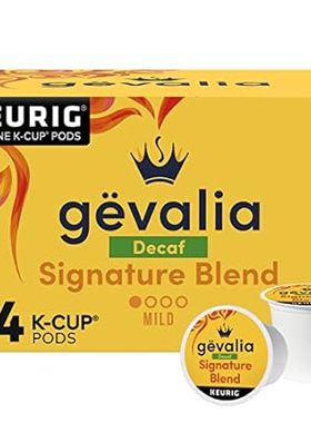 Gevalia Signature Blend Decaf Mild Light Roast K-Cup Coff