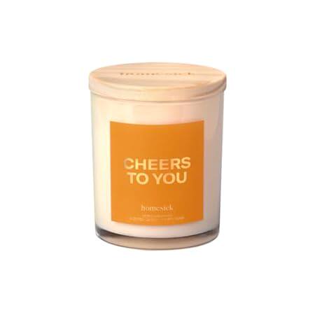 Homesick Cheers to You Scented Candle - Scents of Citrus