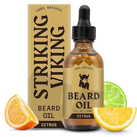 Striking Viking Scented Beard Oil Conditioner for Men (La