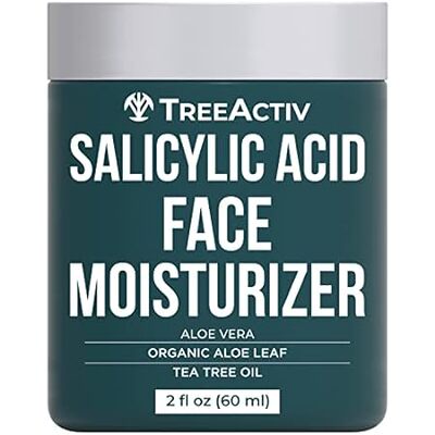 TreeActiv Salicylic Acid Face Moisturizer， 2 fl oz， Acne