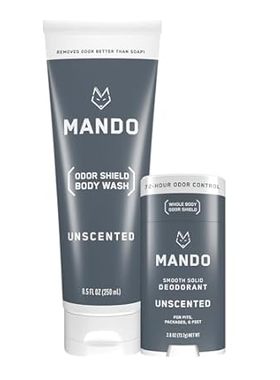 Mando Smooth Solid Stick (2.6 Ounce) + Acidified Body Was