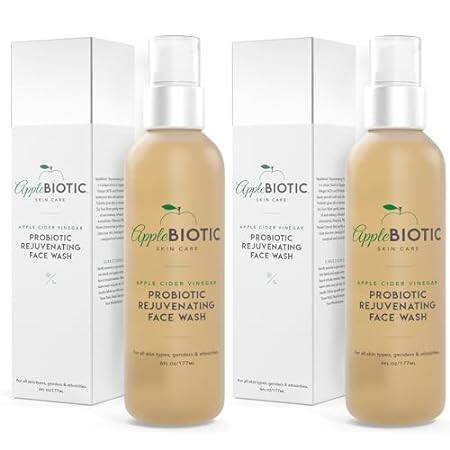 Apple Cider Vinegar Natural Face Wash 2 PK: Exfoliating G