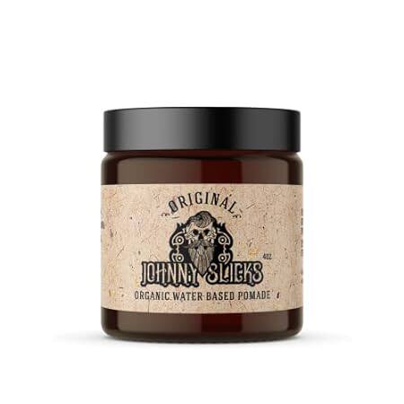 Water Based Pomade | Strong Hold， High Shine， Organic Sty