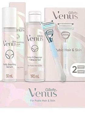 Gillette Venus For Pubic Hair And Skin Womens Shaving Kit