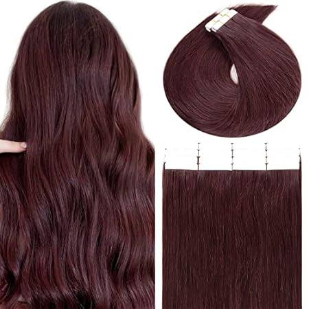 Lacer Natural Human Hair Tape in Extensions Invisible Dou