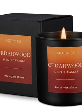 Scented Candles， Cedarwood Aromatherapy Candles for Home