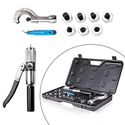ICOOL Hydraulic Tube Expander Swaging Tool Kit with Tube