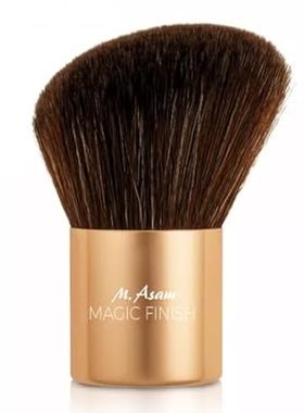 M. Asam MAGIC FINISH Kabuki Brush - Compact， beveled make