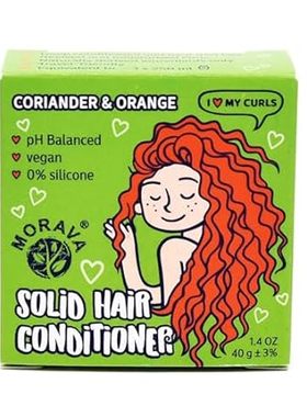 Morava Conditioner Bar for Curly Hair with Marshmallow Ro