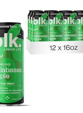 blk. Natural Alkaline Mineral Sparkling Water Electrolyte