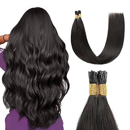 Sunya I Tip Hair Extensions Human Hair 18 Inch Itip Hair