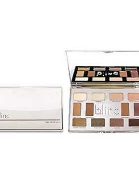 blinc Rare Gem Eyeshadow Palette， Long-Lasting， Creamy， B