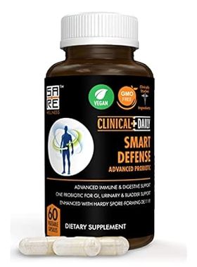 CLINICAL DAILY Smart Defense Mega Spore Probiotic. Bacill