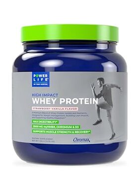 POWERLIFE Tony Horton High Impact Grass Fed Whey Protein