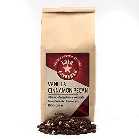 Lola Savannah Vanilla Cinnamon Pecan Whole Bean Caffeinat