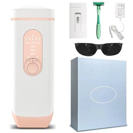 Home IPL Laser Hair Removal Device for Women and Men， Sum