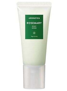 AROMATICA Rosemary Scalp Scrub 5.82oz / 165g， Scalp Treat