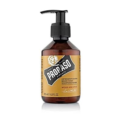 Proraso Beard Wash Facial Cleanser for Men to Clean， Soft