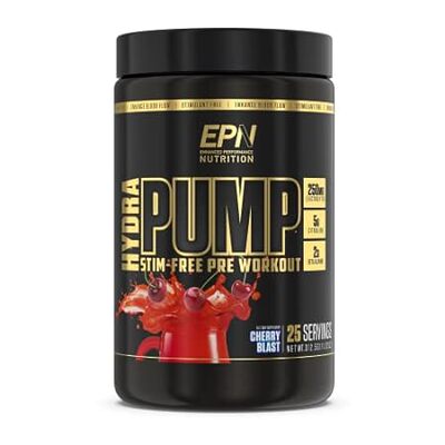 HydraPump | #1 New Stim Free Pre Workout Powder w/ Nitric