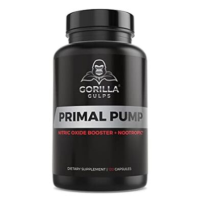 Primal Pump Nitric Oxide Supplement Nootropic 1500mg Nitr
