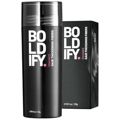 BOLDIFY Hair Fibers (28g) Fill In Fine and Thinning Hair