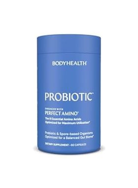 BodyHealth Probiotic - Enhanced with Perfect Amino (60 Ca