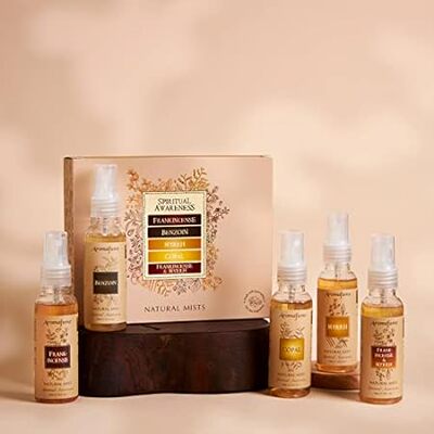 Spiritual Awareness - Resin Natural Mist Gift Set by Arom