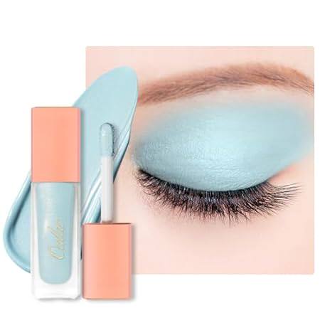 Oulac Baby Blue Matte Eyeshadow Shimmer Finish Liquid Eye